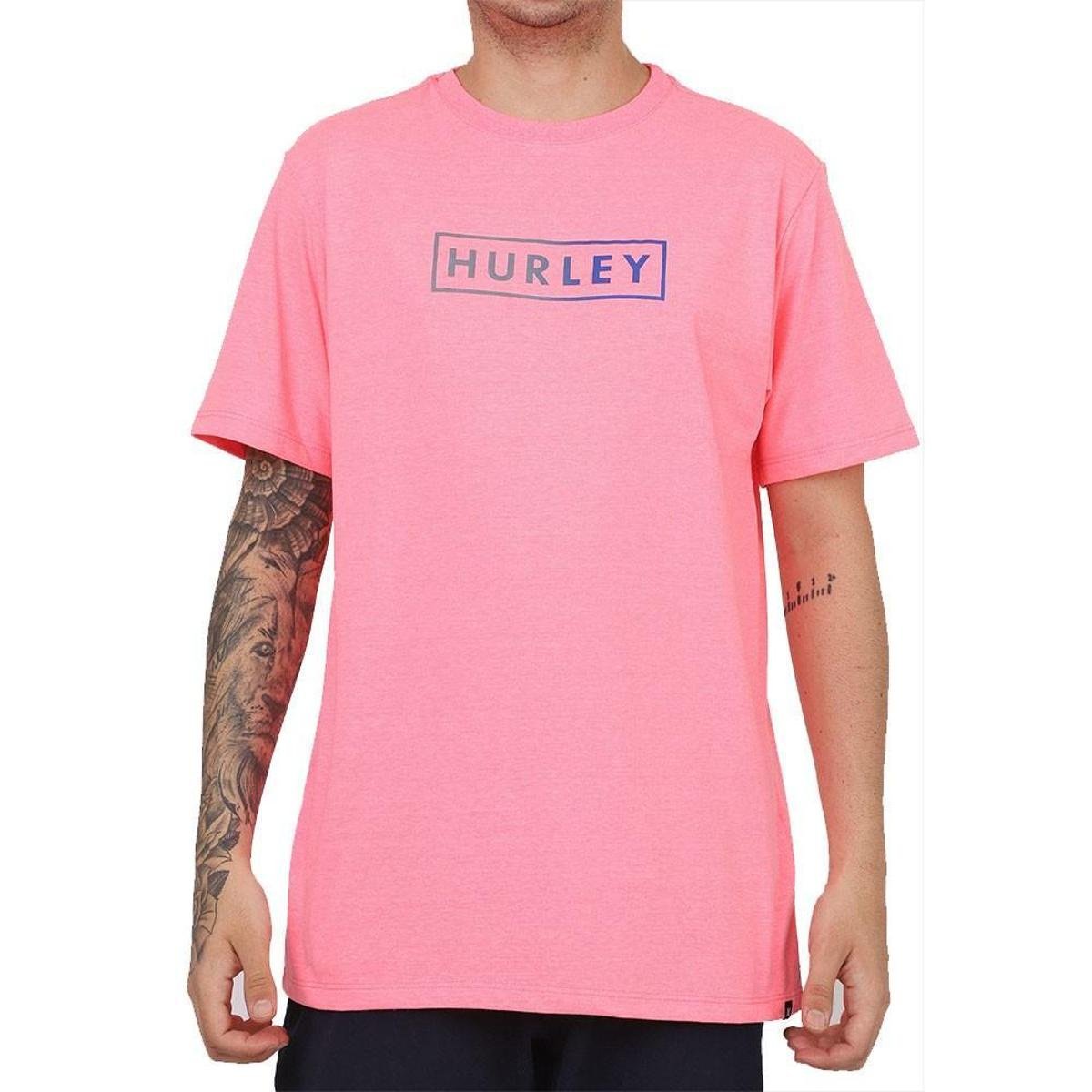 camiseta rosa hurley