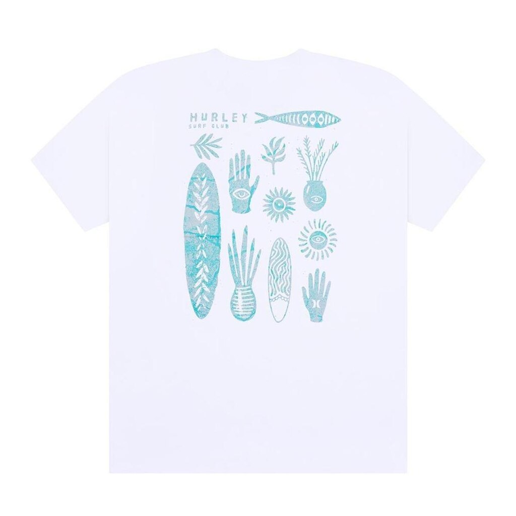 Camiseta Hurley HYT010846 Xilo - Branco