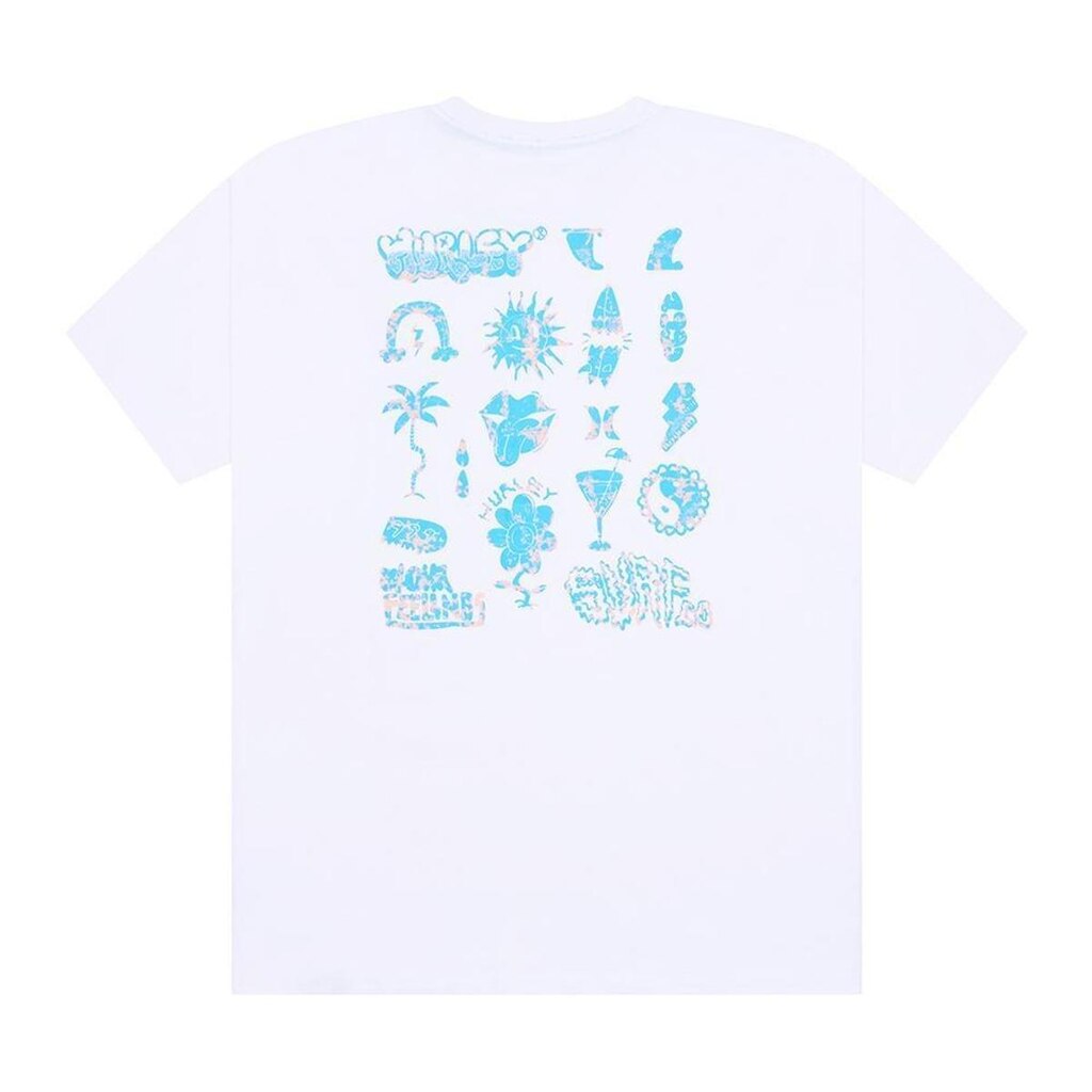 Camiseta Hurley HYTS010836 Flops - Branco