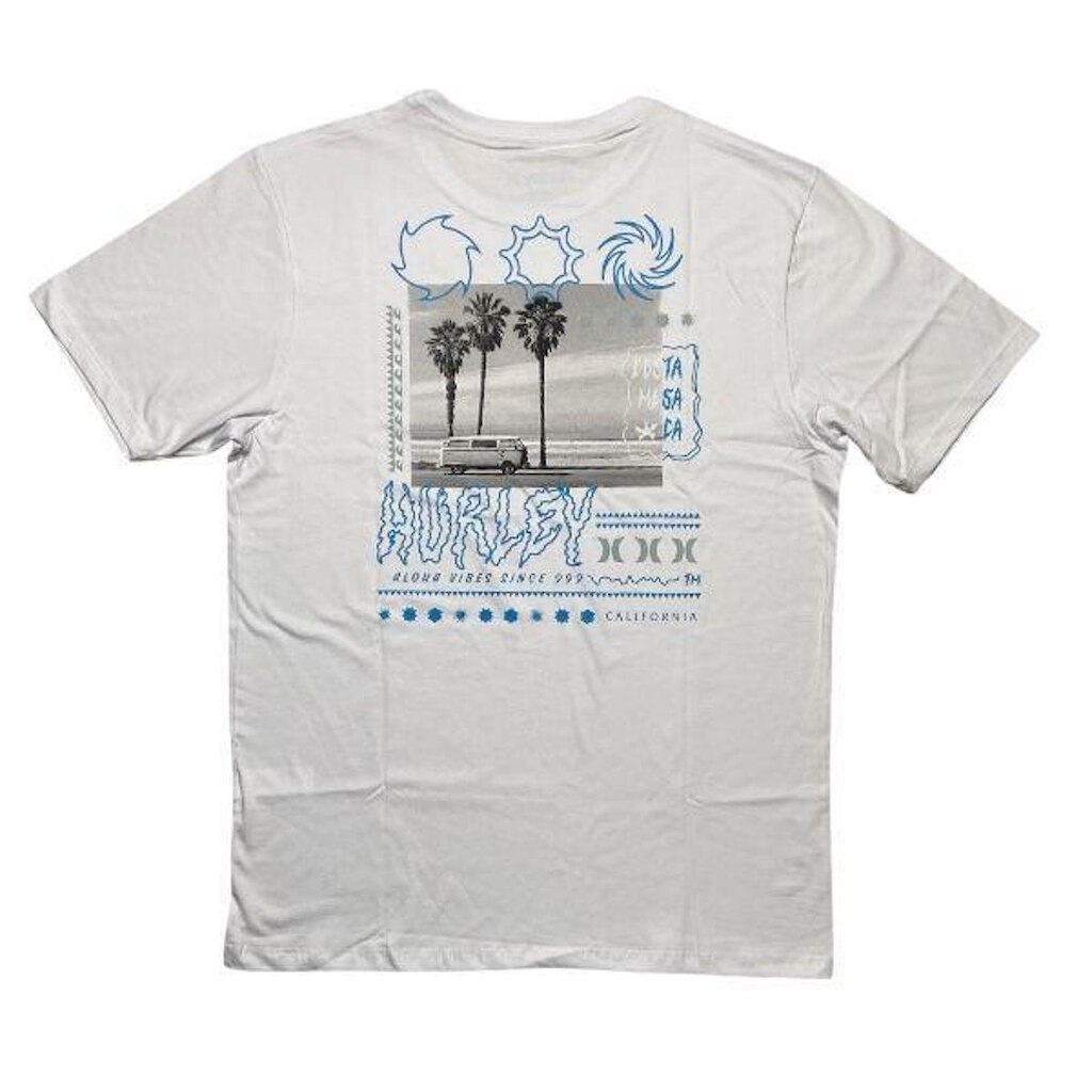 Camiseta Hurley HYTS010837 Psyko - Branco