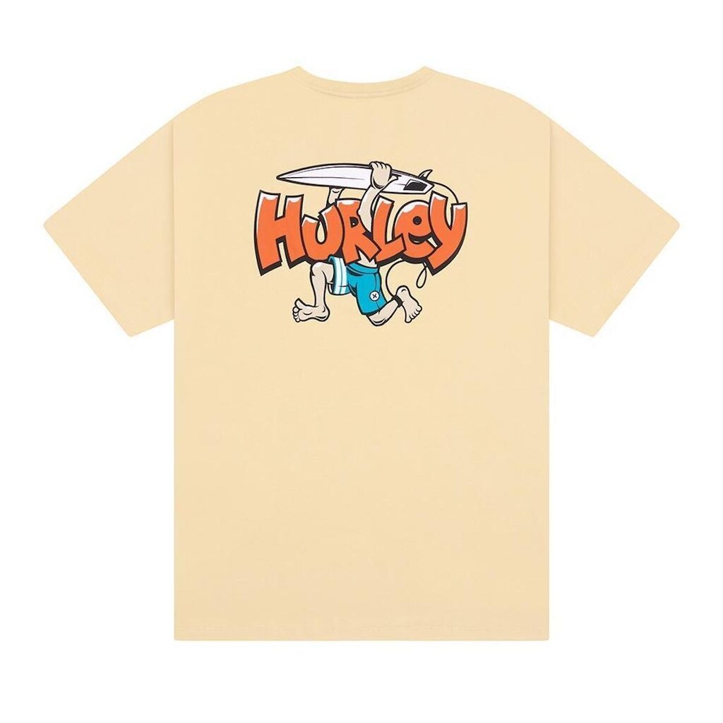 Camiseta Hurley HYTS010848 Crazy Boy - Bege