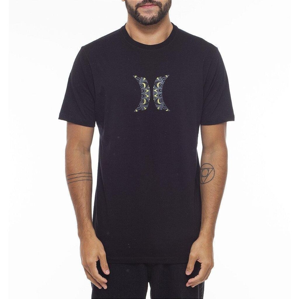 Camiseta Hurley Icon Abstract WT23 Masculina