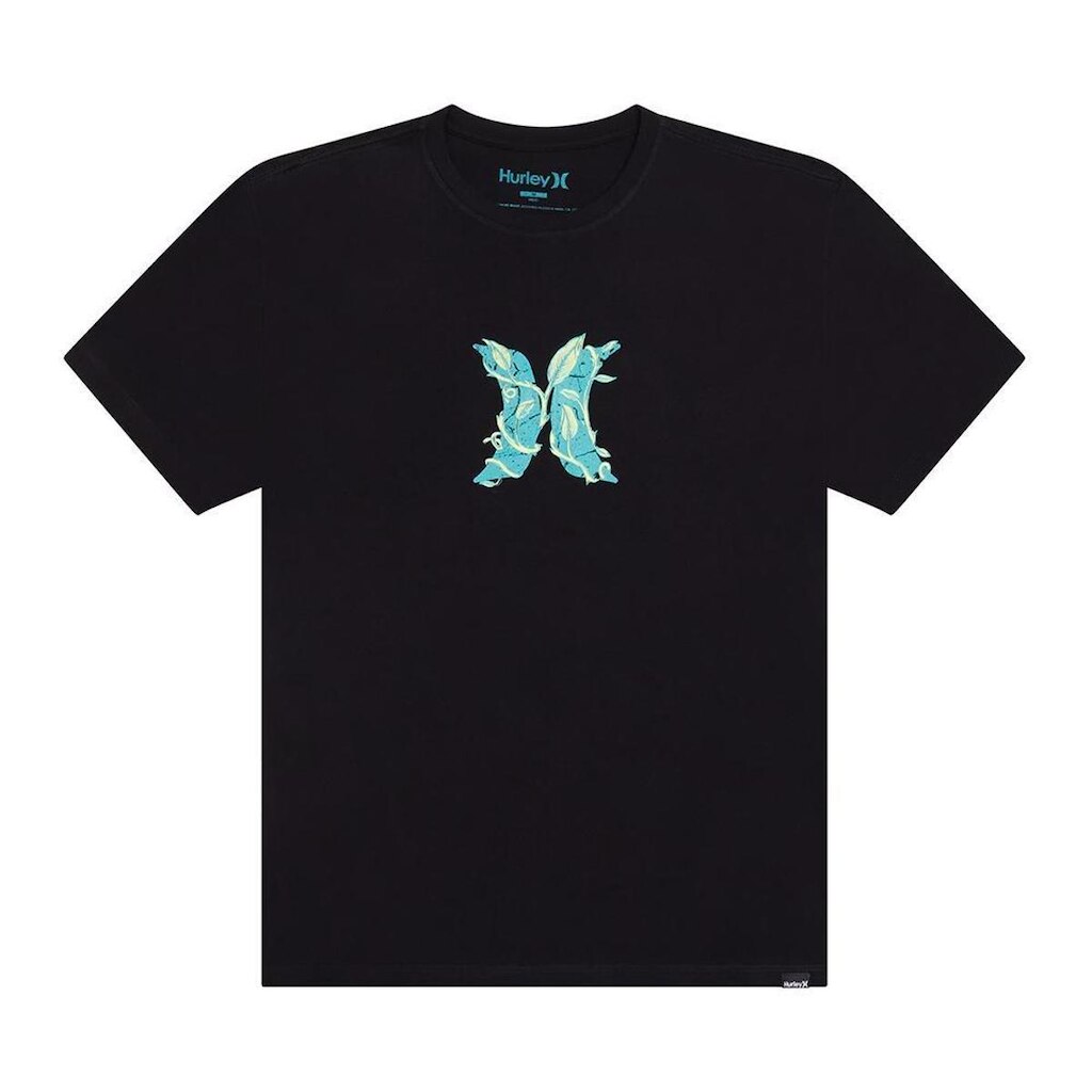 Camiseta Hurley Icon Garden Oversize SM26 Masculina