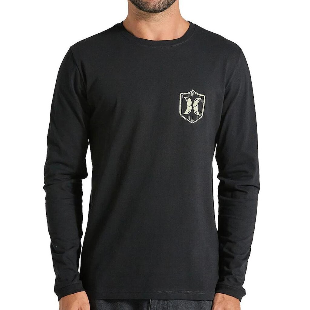 Camiseta Hurley Manga Longa Eagle WT25 Masculina