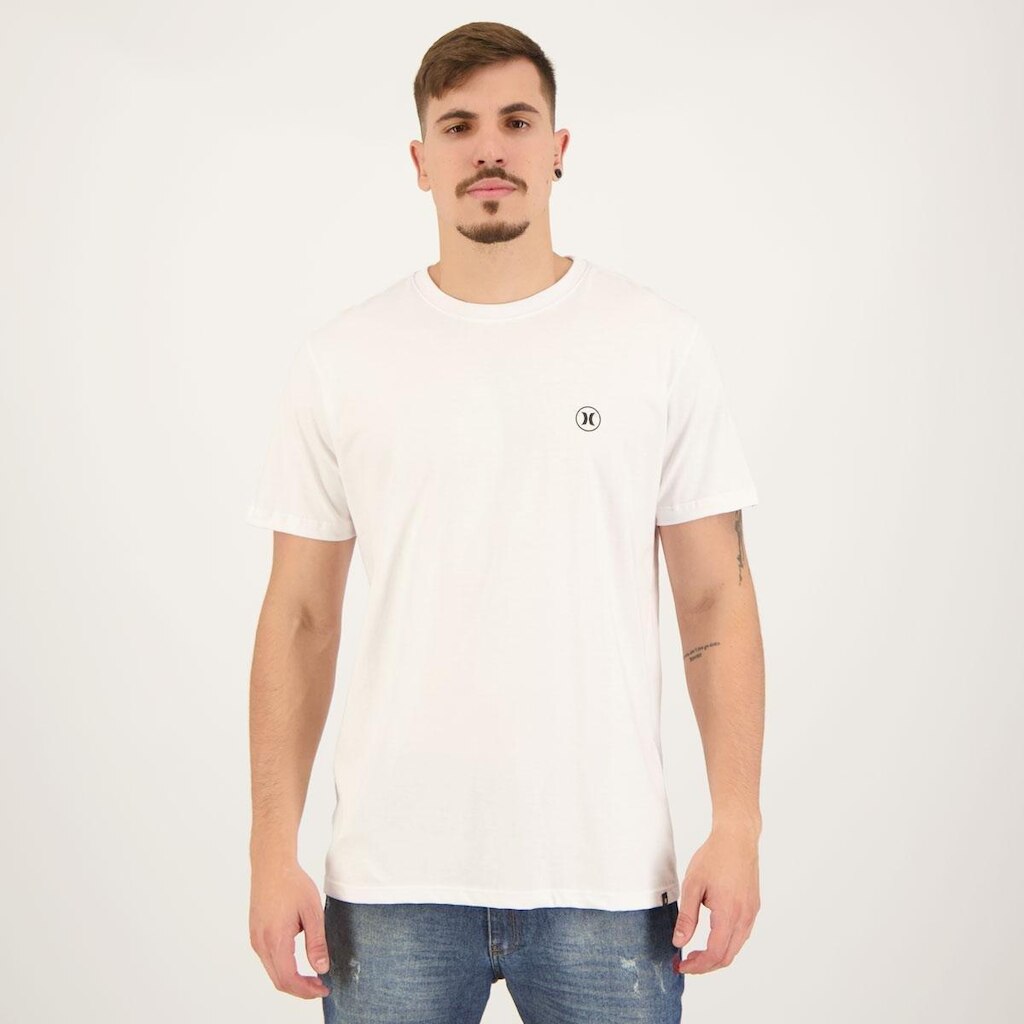 Camiseta Hurley Mini Icon Logo Branca