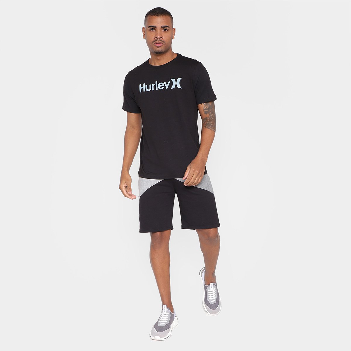 Camiseta Hurley O&O Outline Masculina - 3