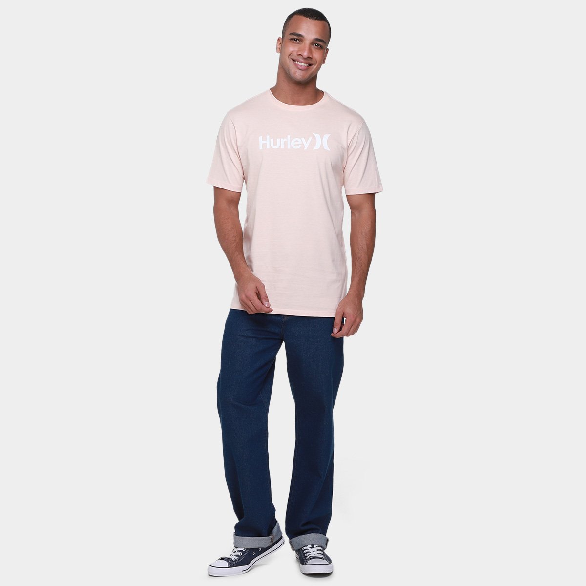 Camiseta Hurley O & O Solid Masculina - 3