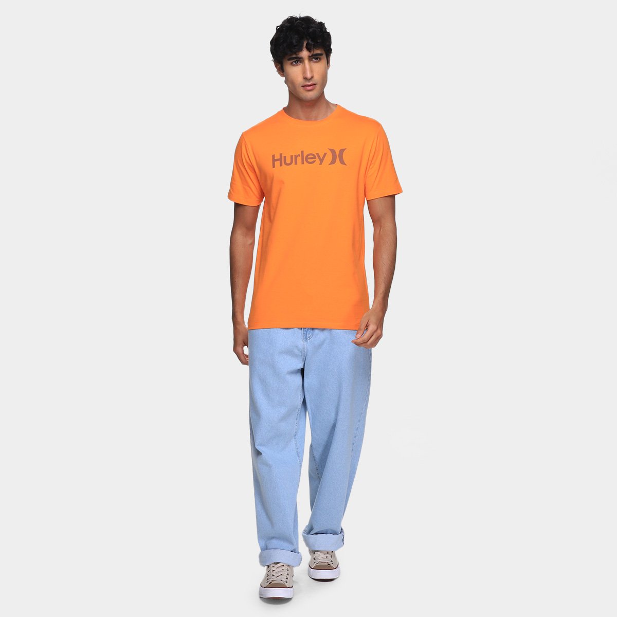 Camiseta Hurley O & O Solid Masculina - 3