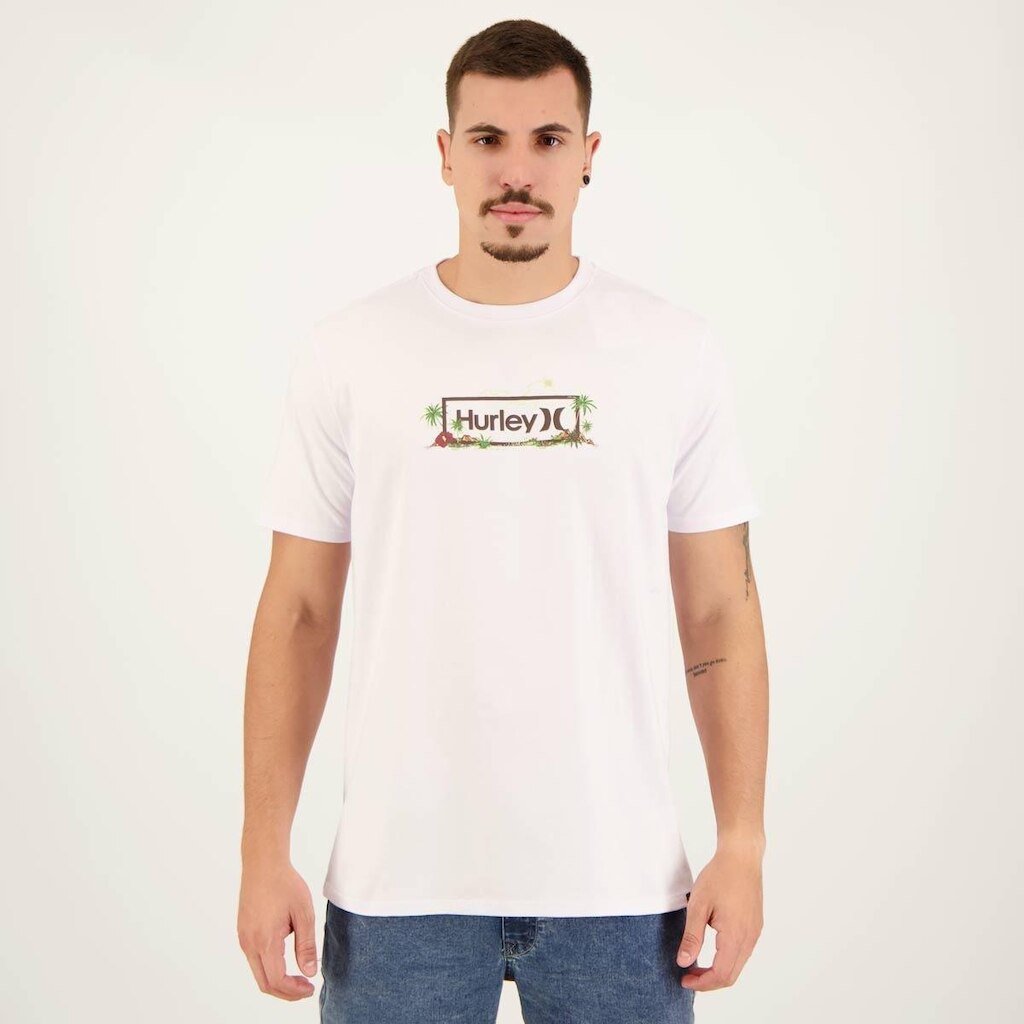 Camiseta Hurley Oasis Branca