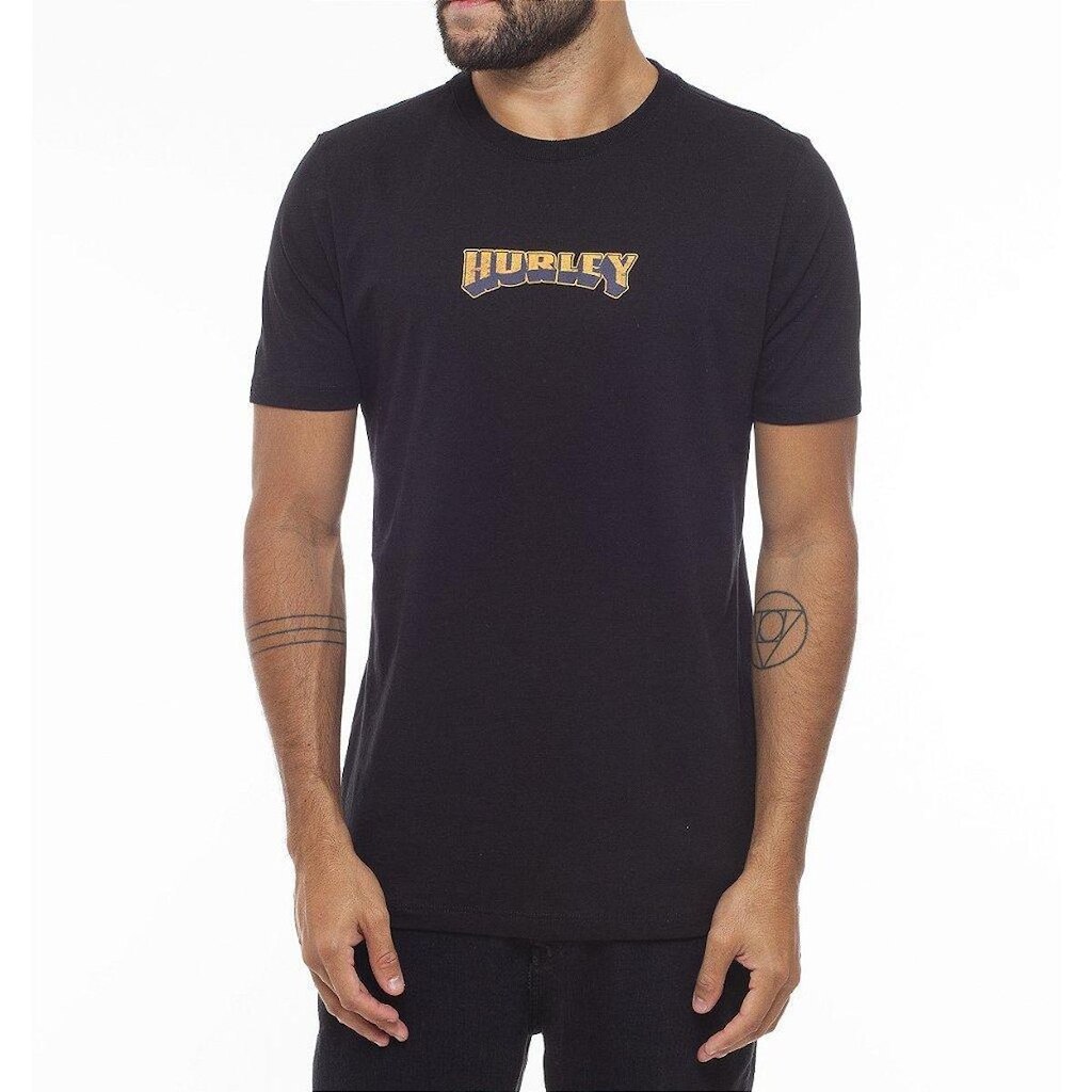 Camiseta Hurley Pine Skull Masculina WT23