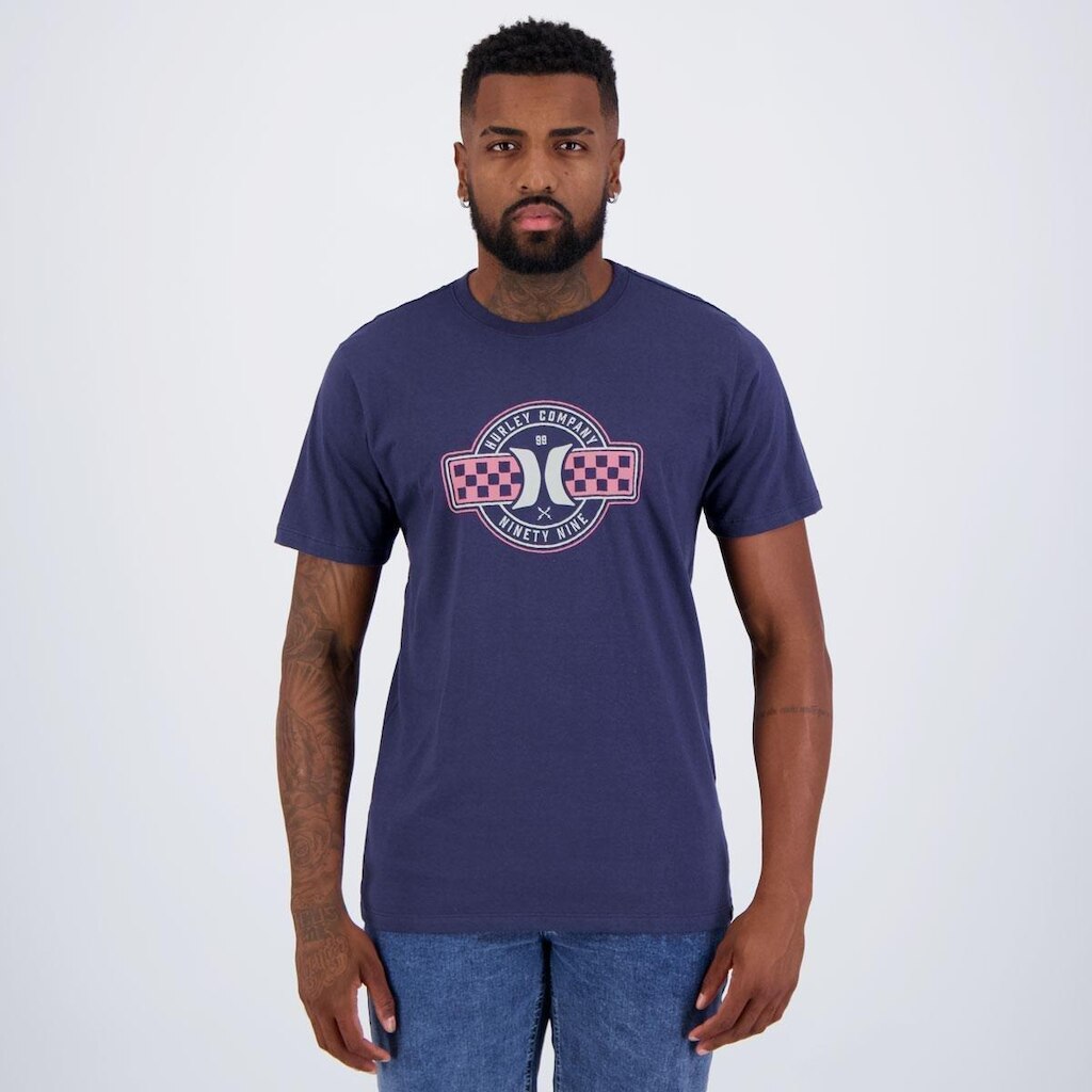 Camiseta Hurley Racing Marinho