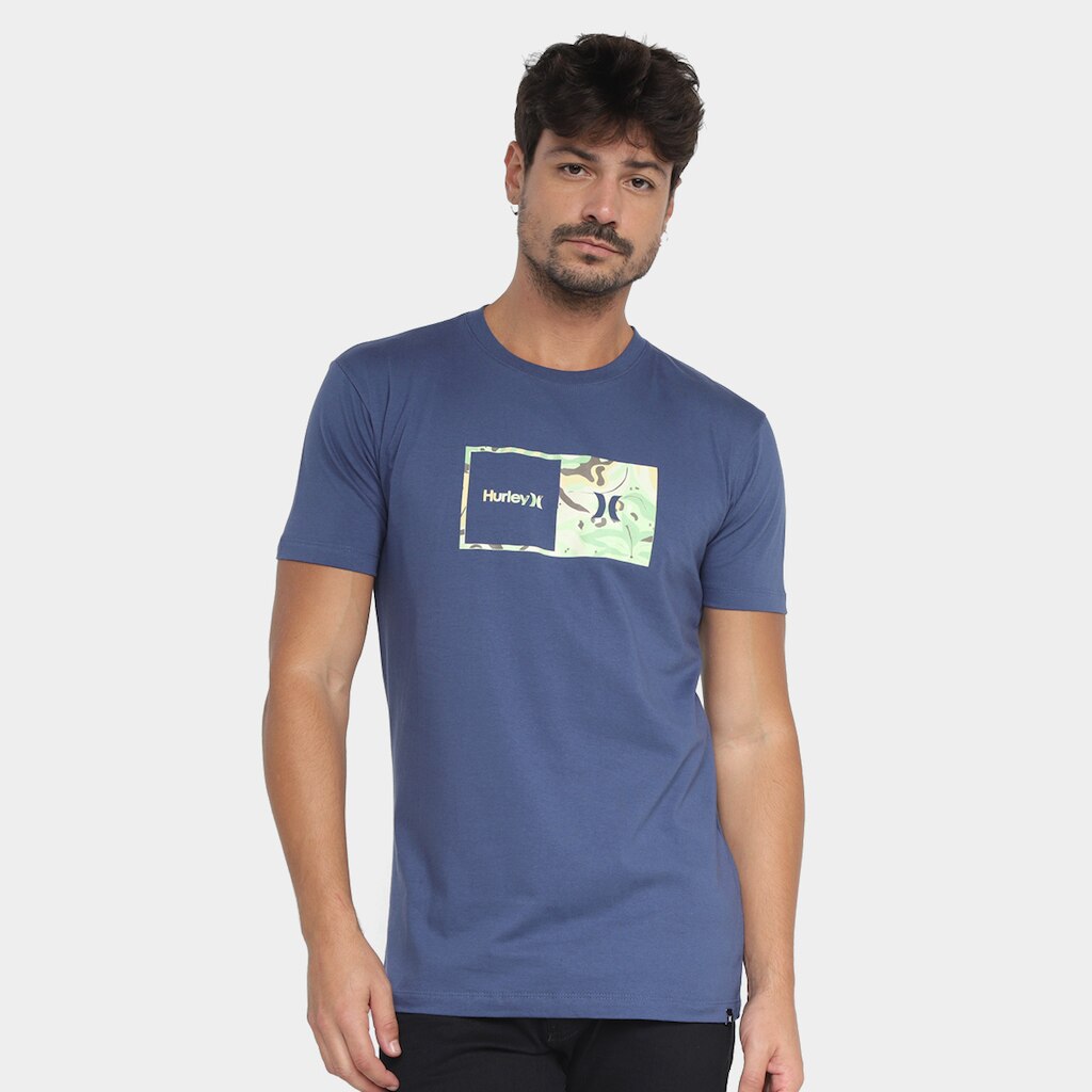 Camiseta Hurley Silk Aloha Box Masculina