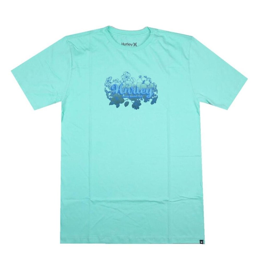 Camiseta Hurley Silk Flower Menta