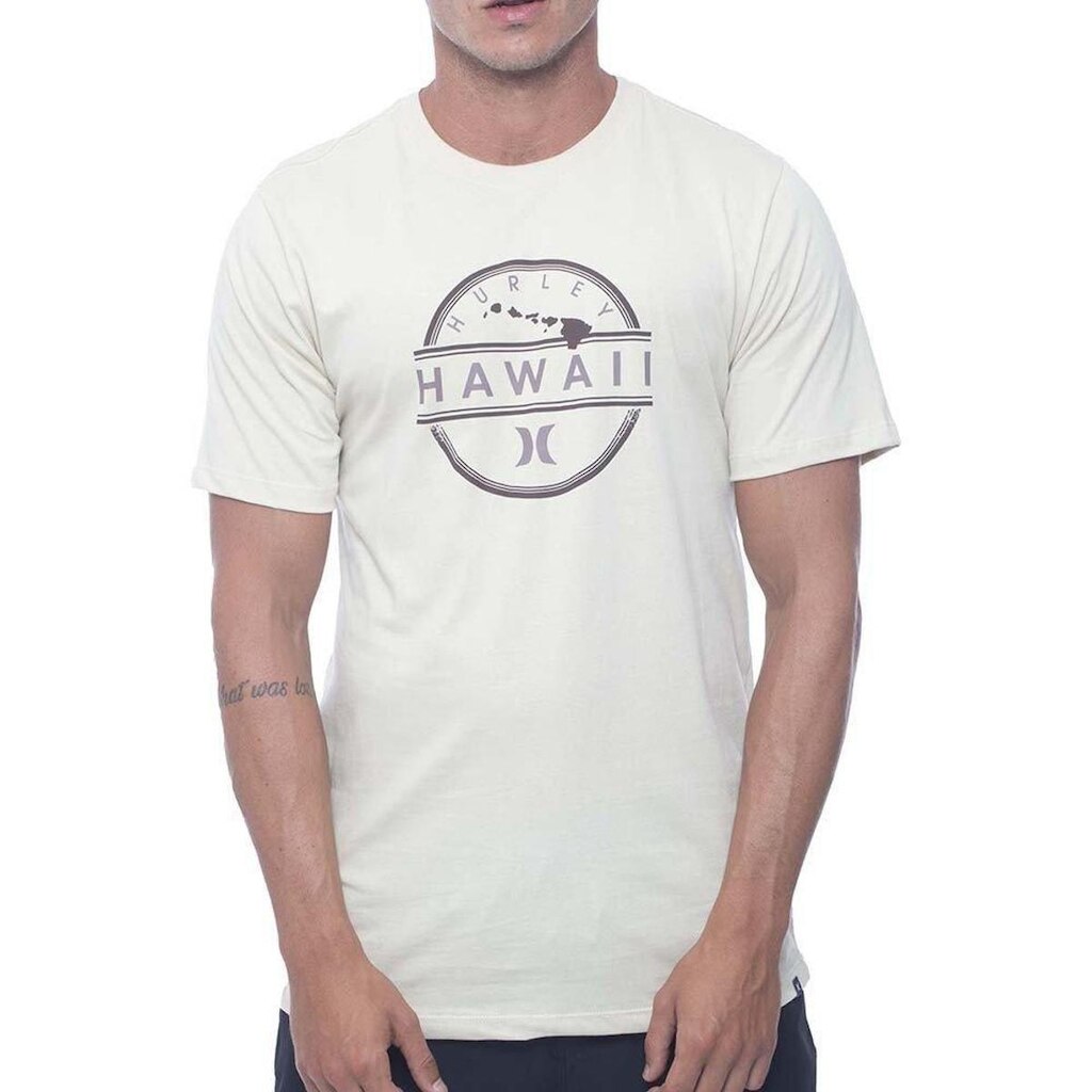 Camiseta Hurley Silk Hawaii Masculina