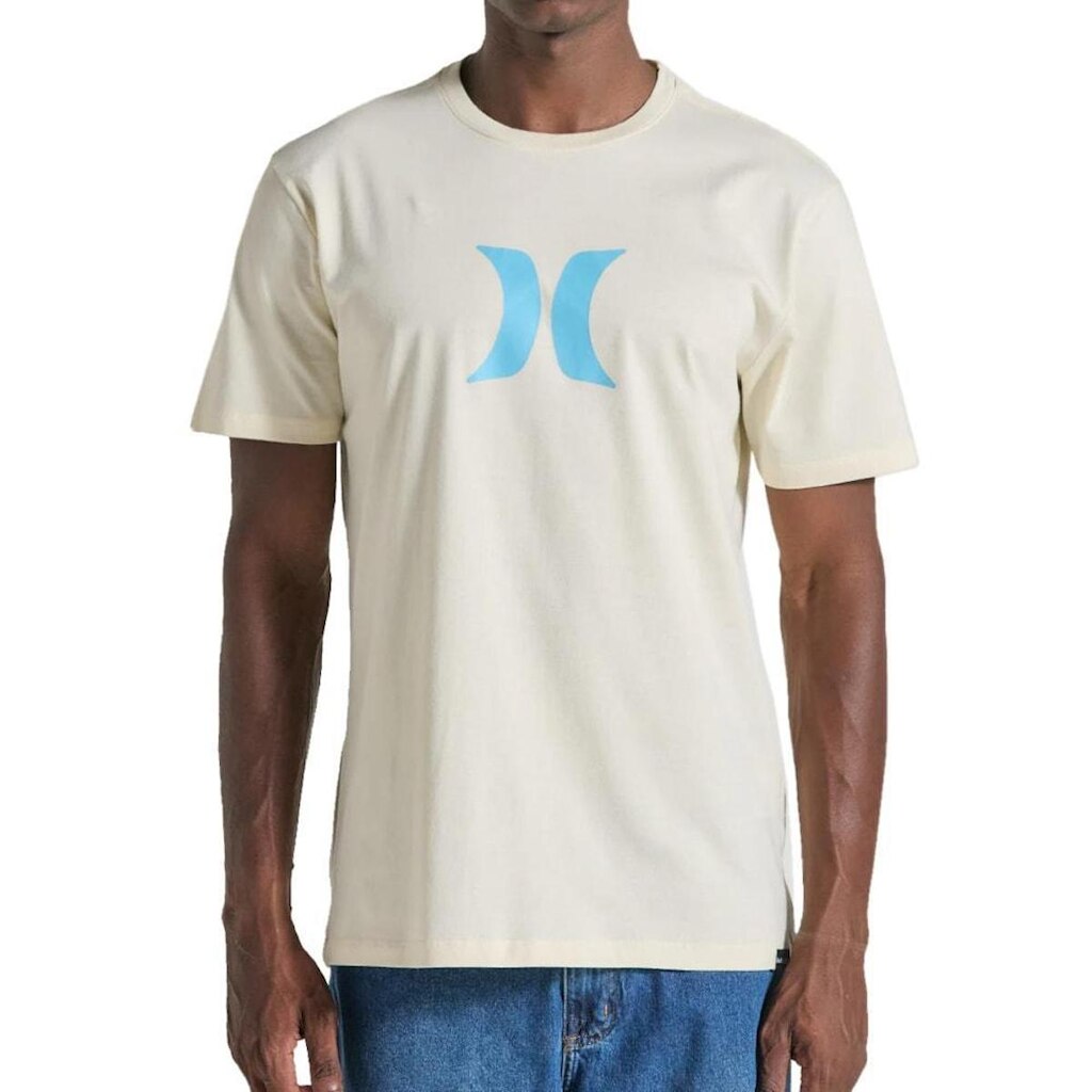 Camiseta Hurley Silk Icon Off White