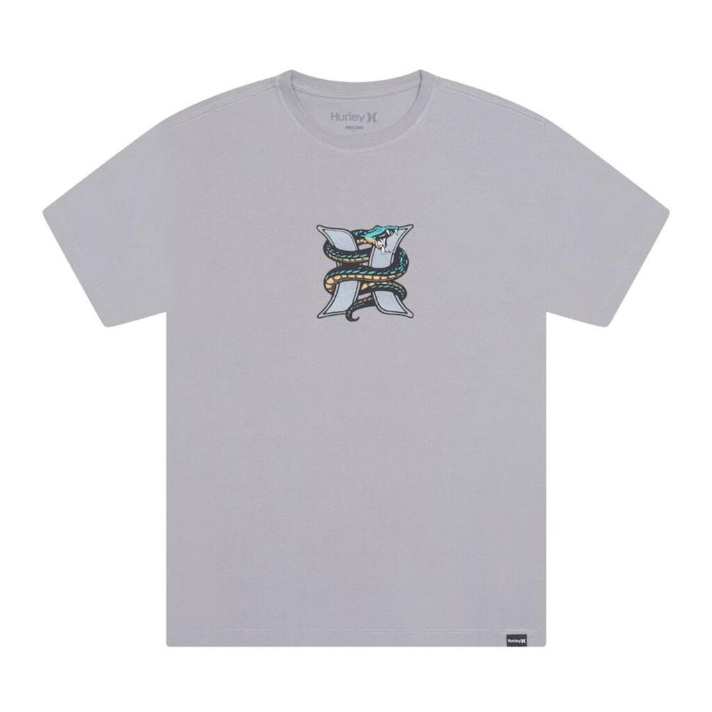 Camiseta Hurley Silk Snake Cinza