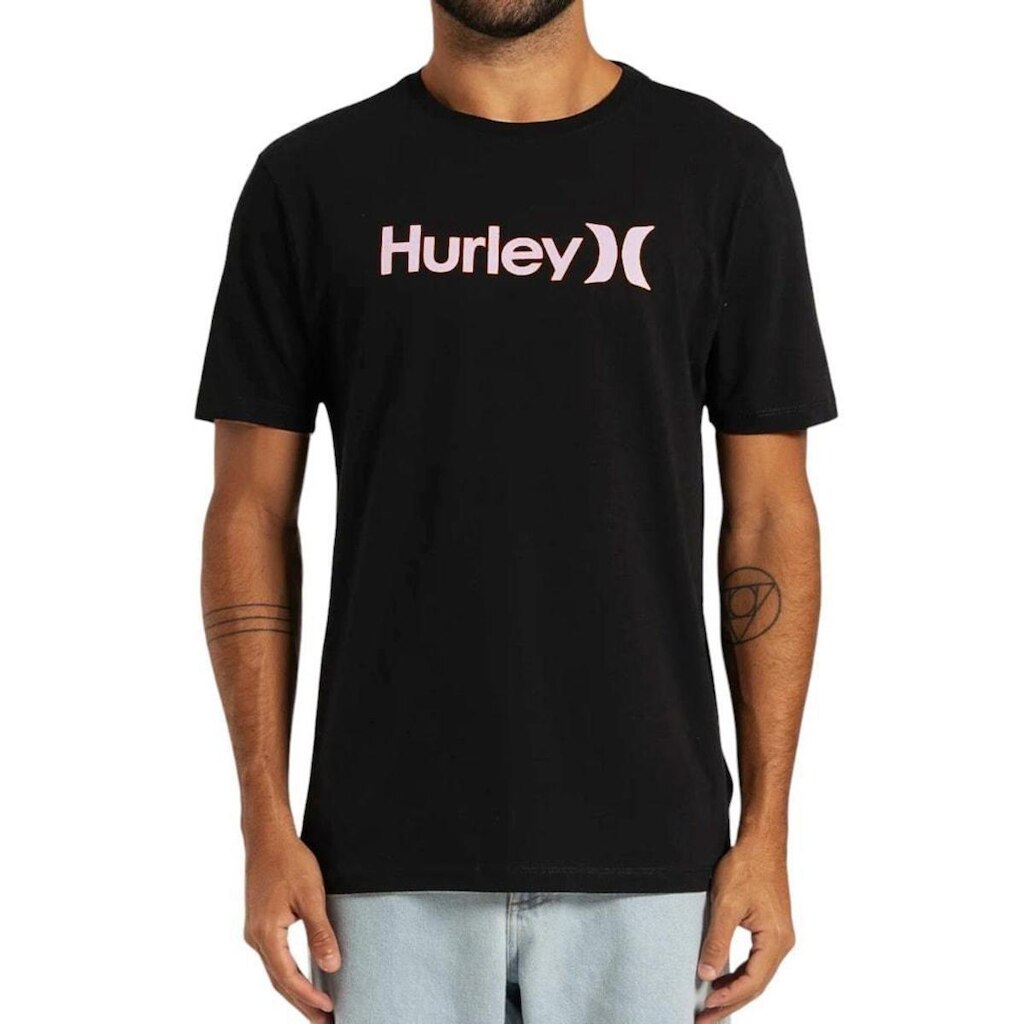 Camiseta Hurley Silk Solide Preta