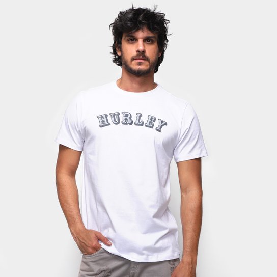 Camiseta Hurley Stone Masculina - Branco é ruim? Camiseta Hurley Stone Masculina - Branco é boa?
