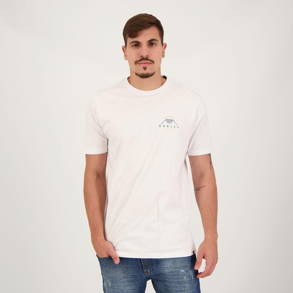 Camiseta Hurley Supply Branca