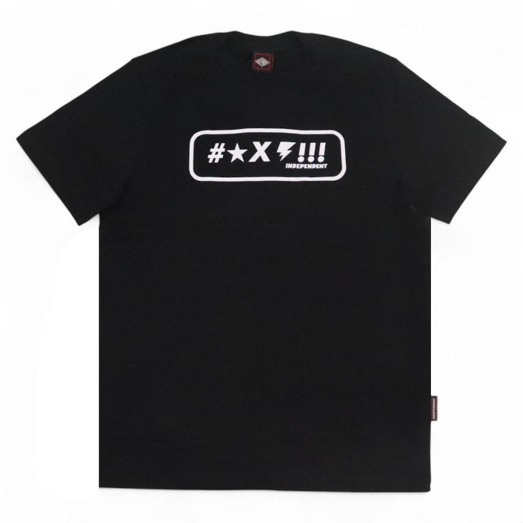 Camiseta Independent Exclamation - Preto
