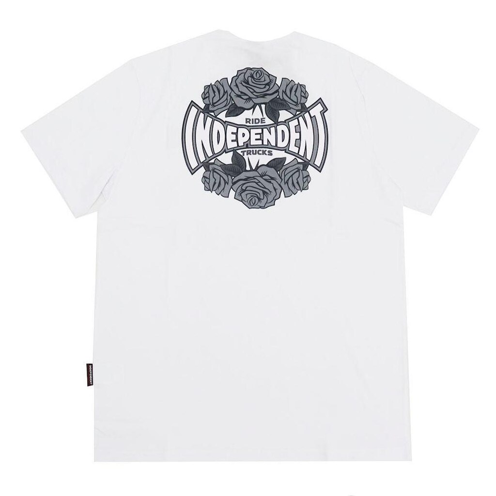 Camiseta Independent Rose Span - Branco