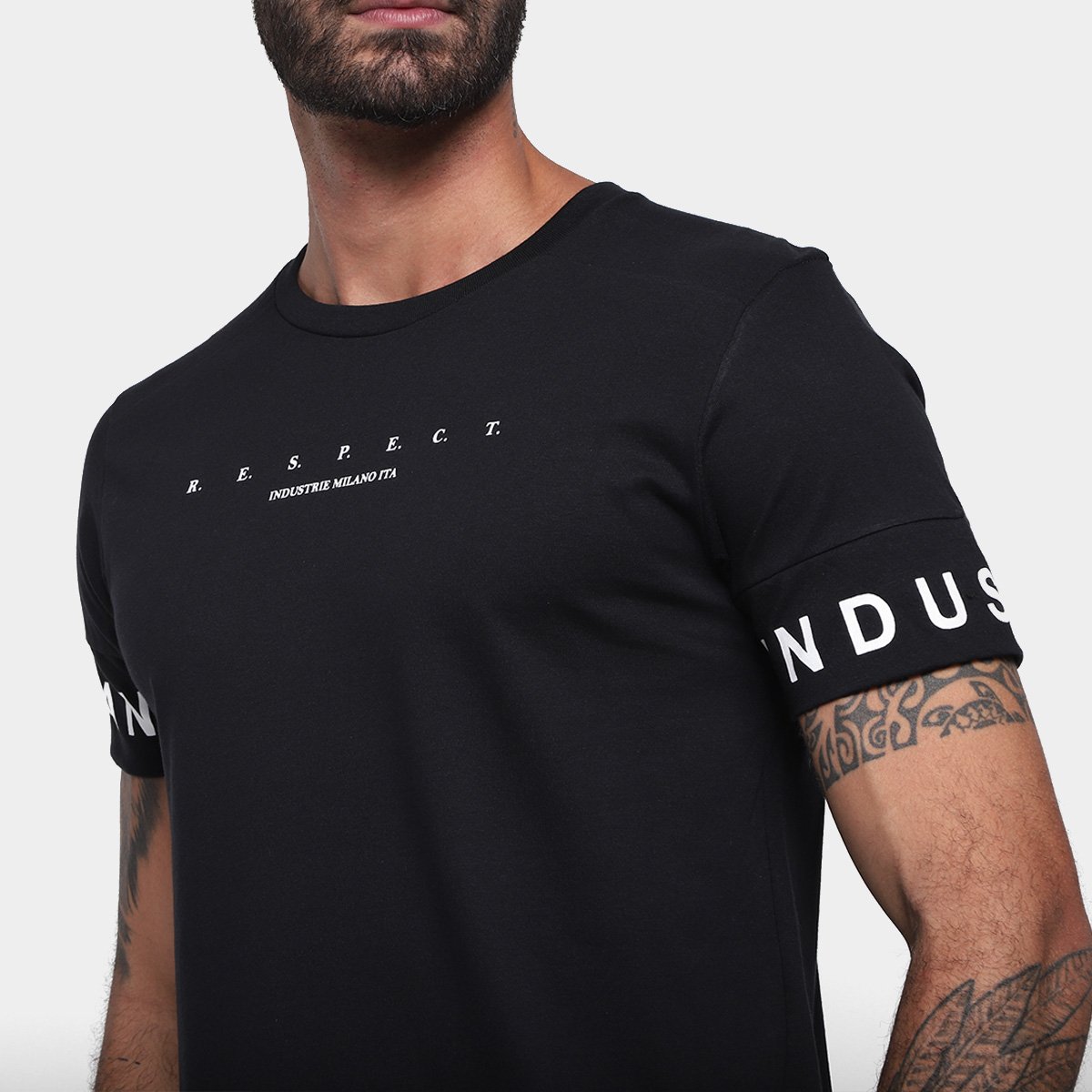 Camiseta Industrie Alongada Masculina - 2