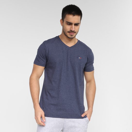 Camiseta Industrie Básica Logo Masculina - Marinho Menor preço em Camiseta Industrie Básica Logo Masculina - Marinho