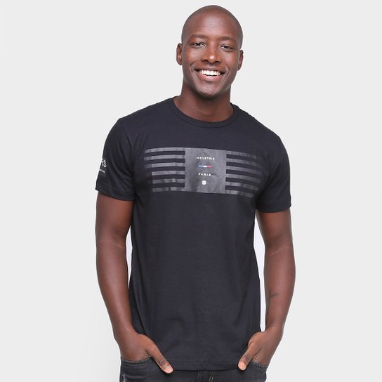 Camiseta Industrie Paris Masculina - Preto é boa?