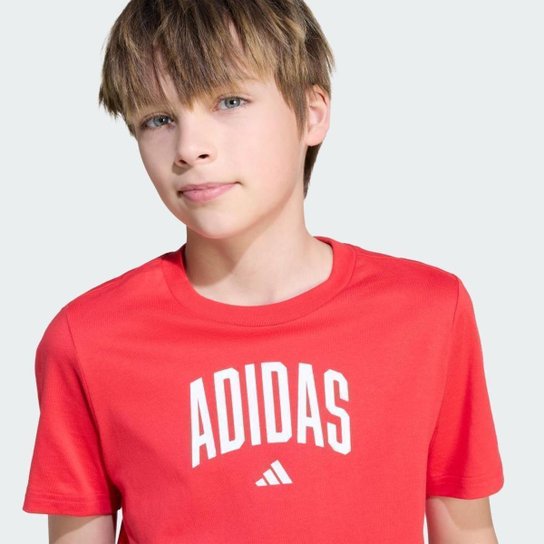 Camiseta Infantil Adidas Colegiate