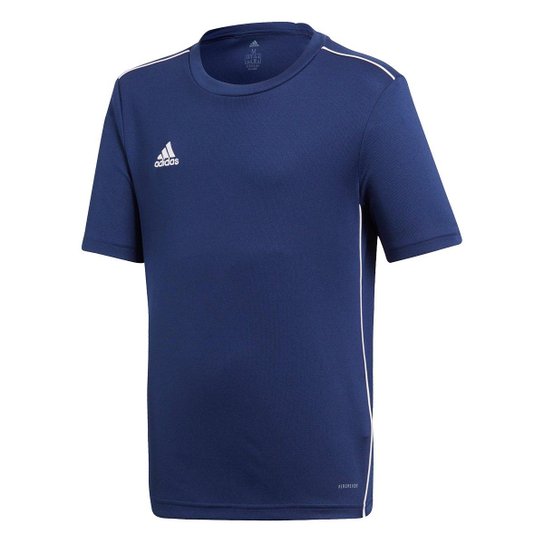 Camiseta Infantil Adidas Core 18 - Marinho+Branco é ruim? Camiseta Infantil Adidas Core 18 - Marinho+Branco é boa?