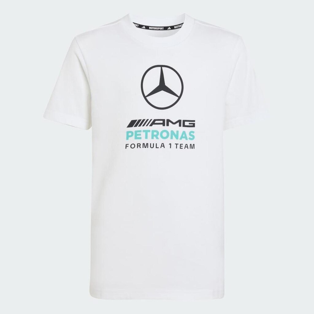 Camiseta Infantil Adidas Estampada Mercedes - Amg Petronas Formula 1 Team Dna