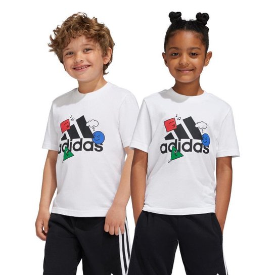 Camiseta Infantil Adidas Estampada Positivity Table