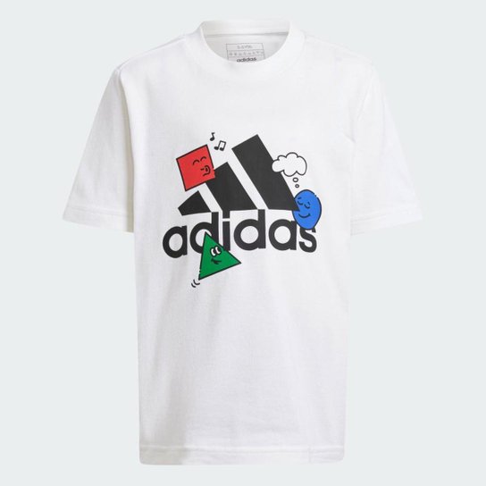 Camiseta Infantil Adidas Estampada Positivity Table