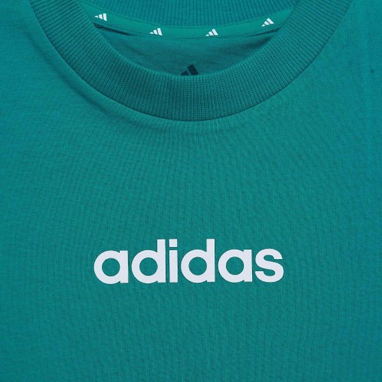 Camiseta Infantil Adidas Logo Linear