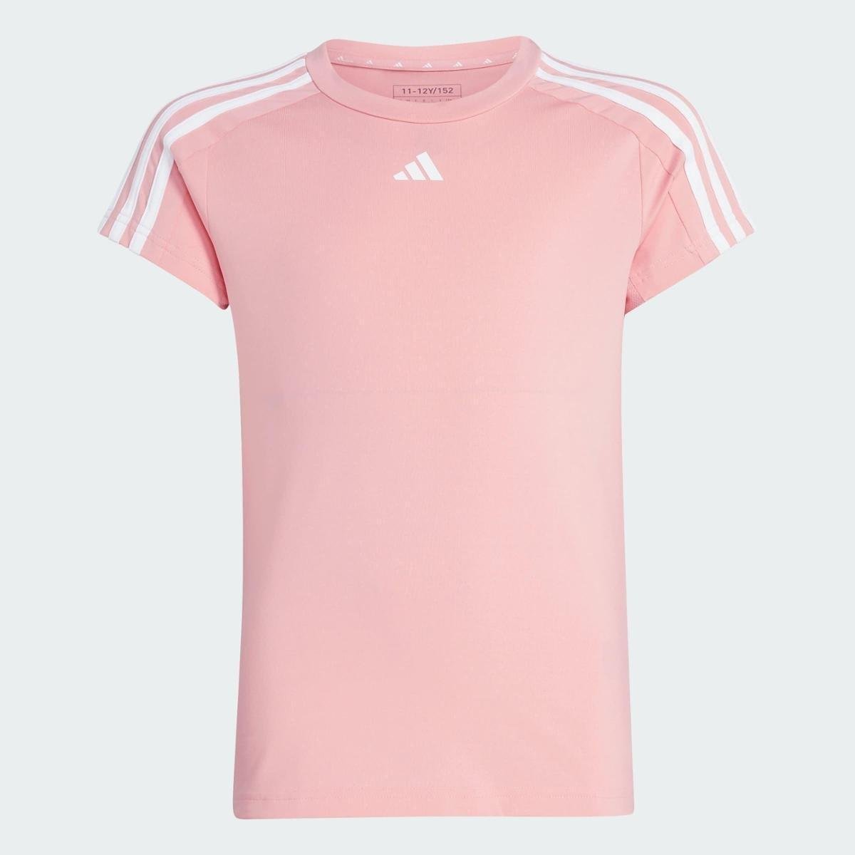 Camiseta Infantil Adidas Treino Manga Curta Slim Fit Train