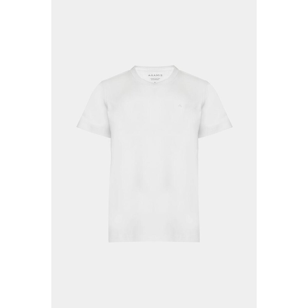 Camiseta Infantil Aramis Básica 100% Algodão Premium Branco