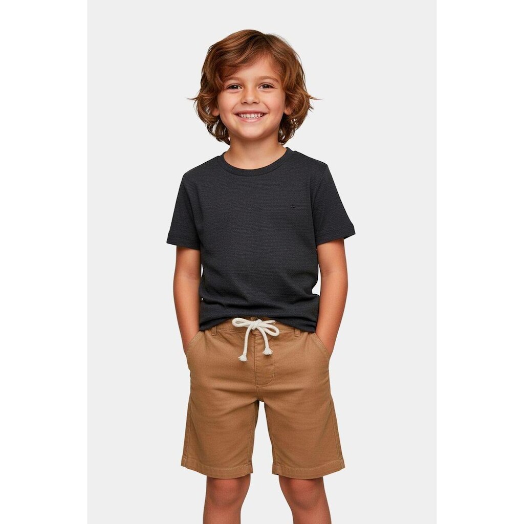 Camiseta Infantil Aramis Regular Preto