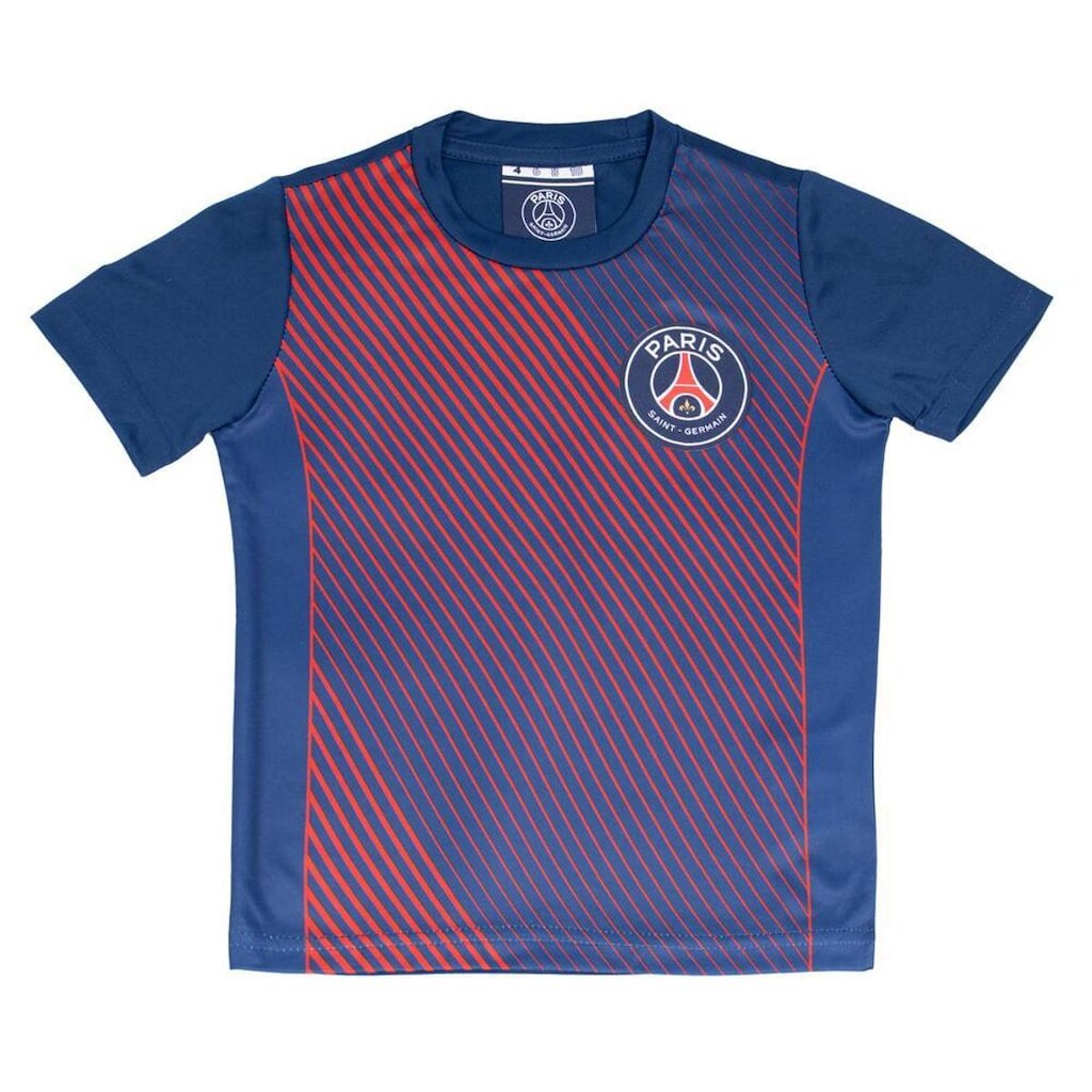 Camiseta Infantil Balboa PSG Marinho/Vermelho