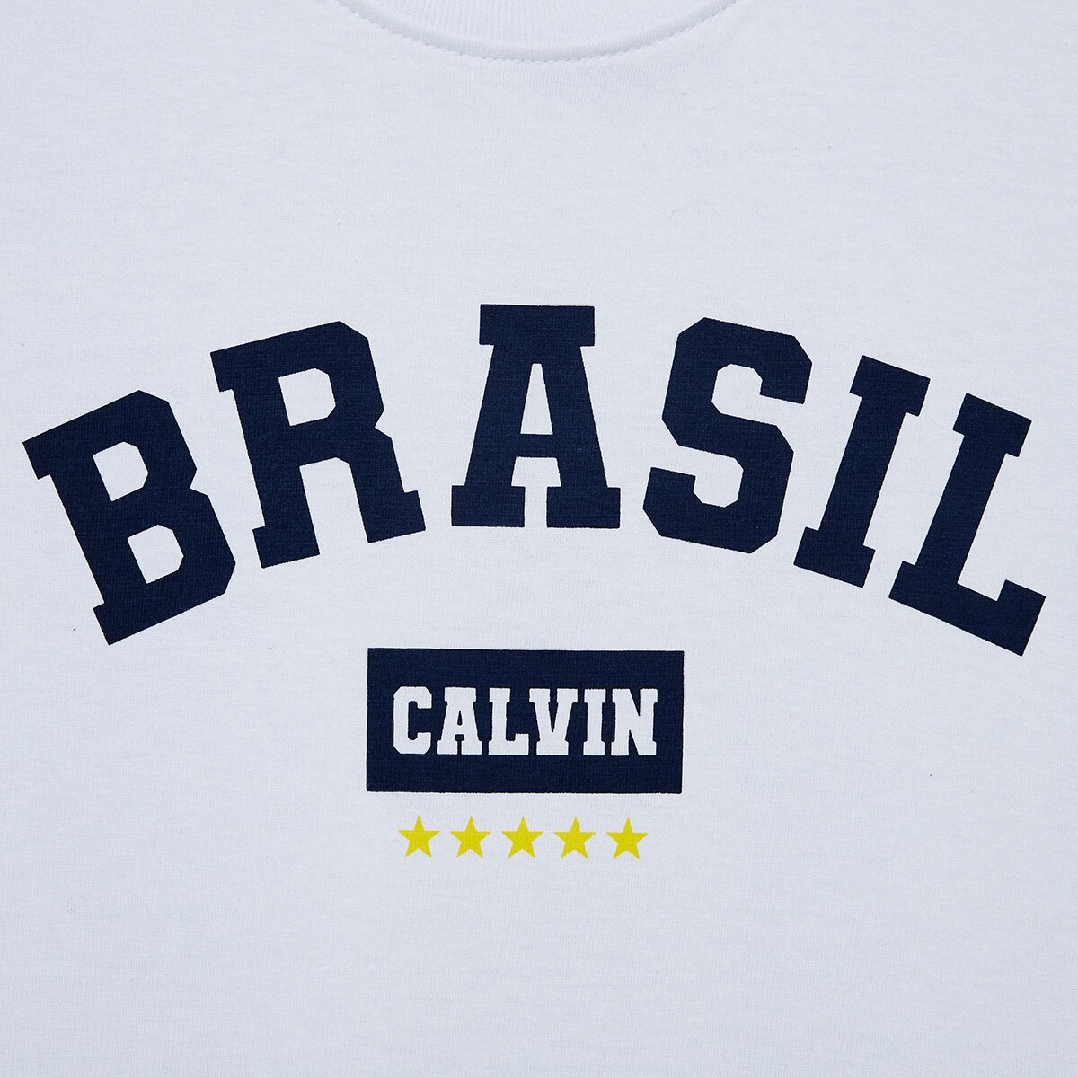 Camiseta Infantil Calvin Klein Copa Brasil Menino - 1