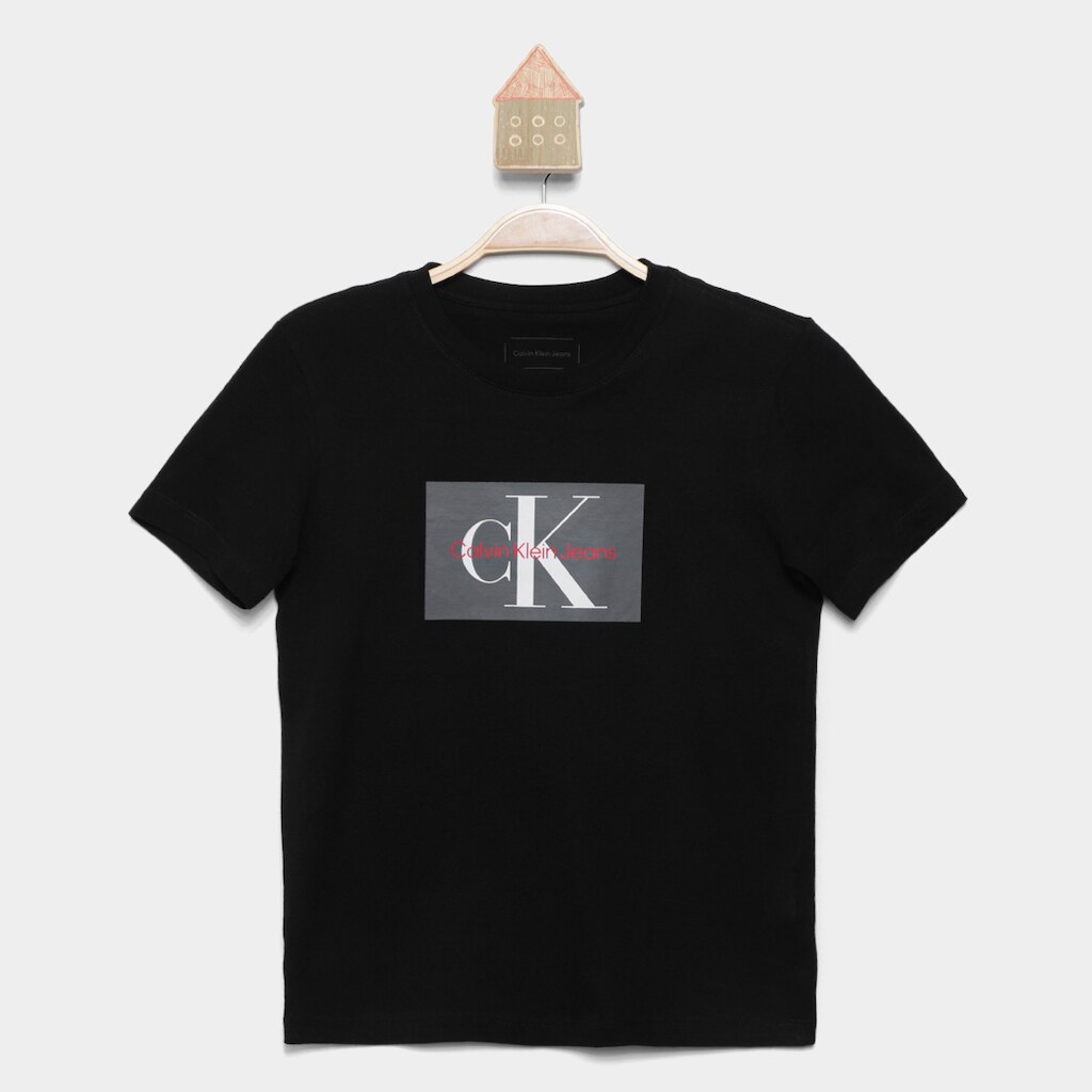Camiseta Infantil Calvin Klein Estampanda Menino