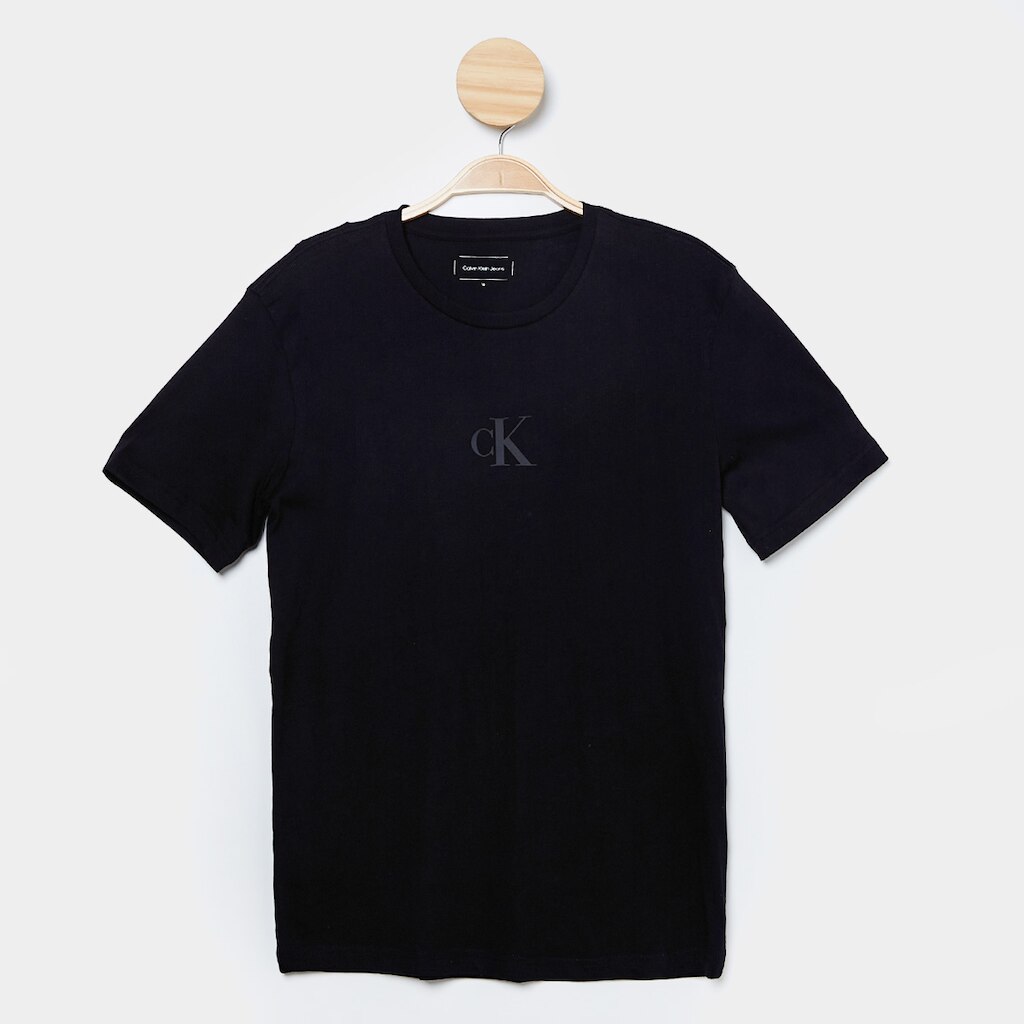Camiseta Infantil Calvin Klein Rubber Patch