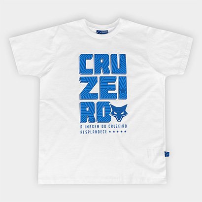 Camiseta Infantil Clássica Cruzeiro - Unissex