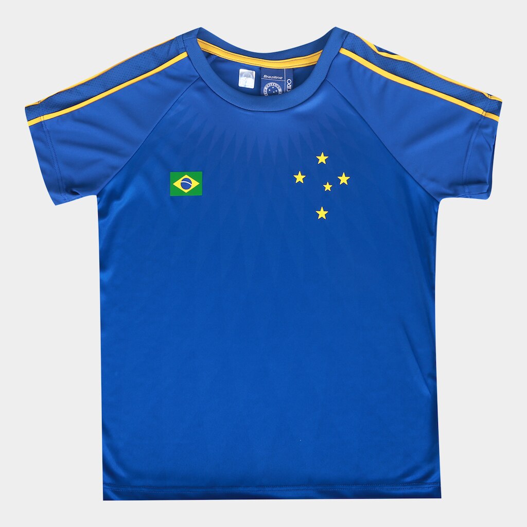 Camiseta Infantil Cruzeiro Reluz