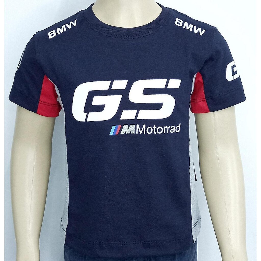 Camiseta Infantil e Juvenil BMW  GS Motorad Azul - 236INF