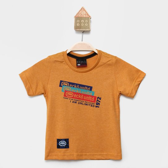 Camiseta Infantil Ecko Bisque Menino - Amarelo é boa?