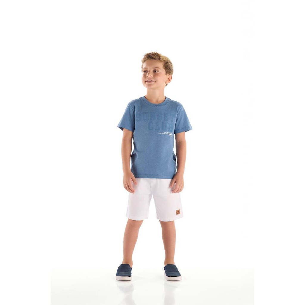 Camiseta Infantil em Algodão Quimby