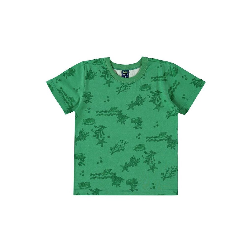 Camiseta Infantil Estampada para Menino Bee Loop