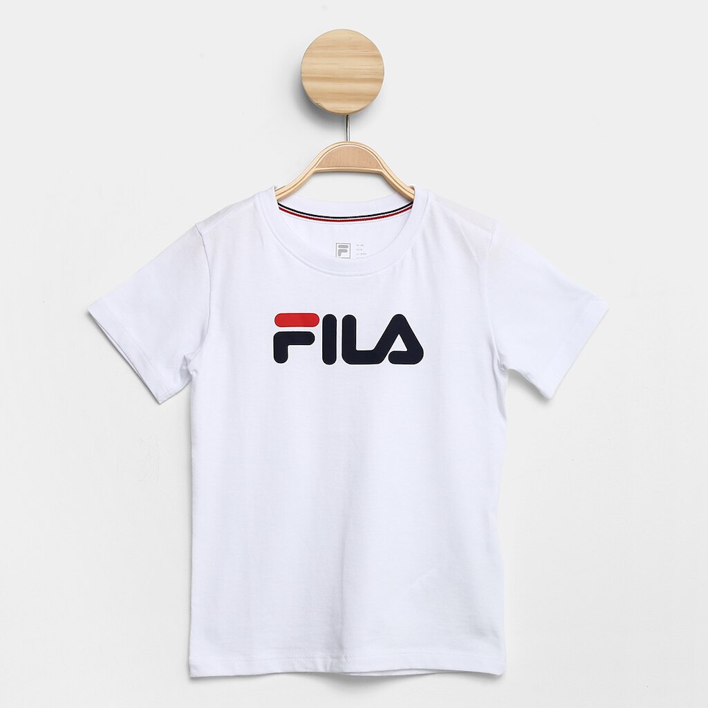 Camiseta Infantil Fila Letter
