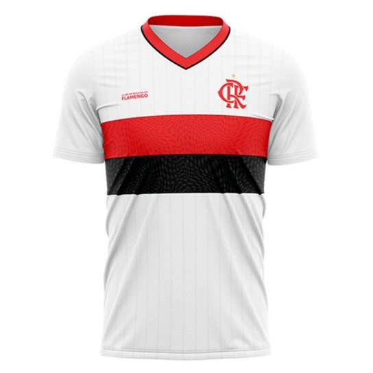 Camiseta Infantil Flamengo Braziline Wit - Branca Branco 12 - Branco Menor preço em Camiseta Infantil Flamengo Braziline Wit - Branca Branco 12 - Branco