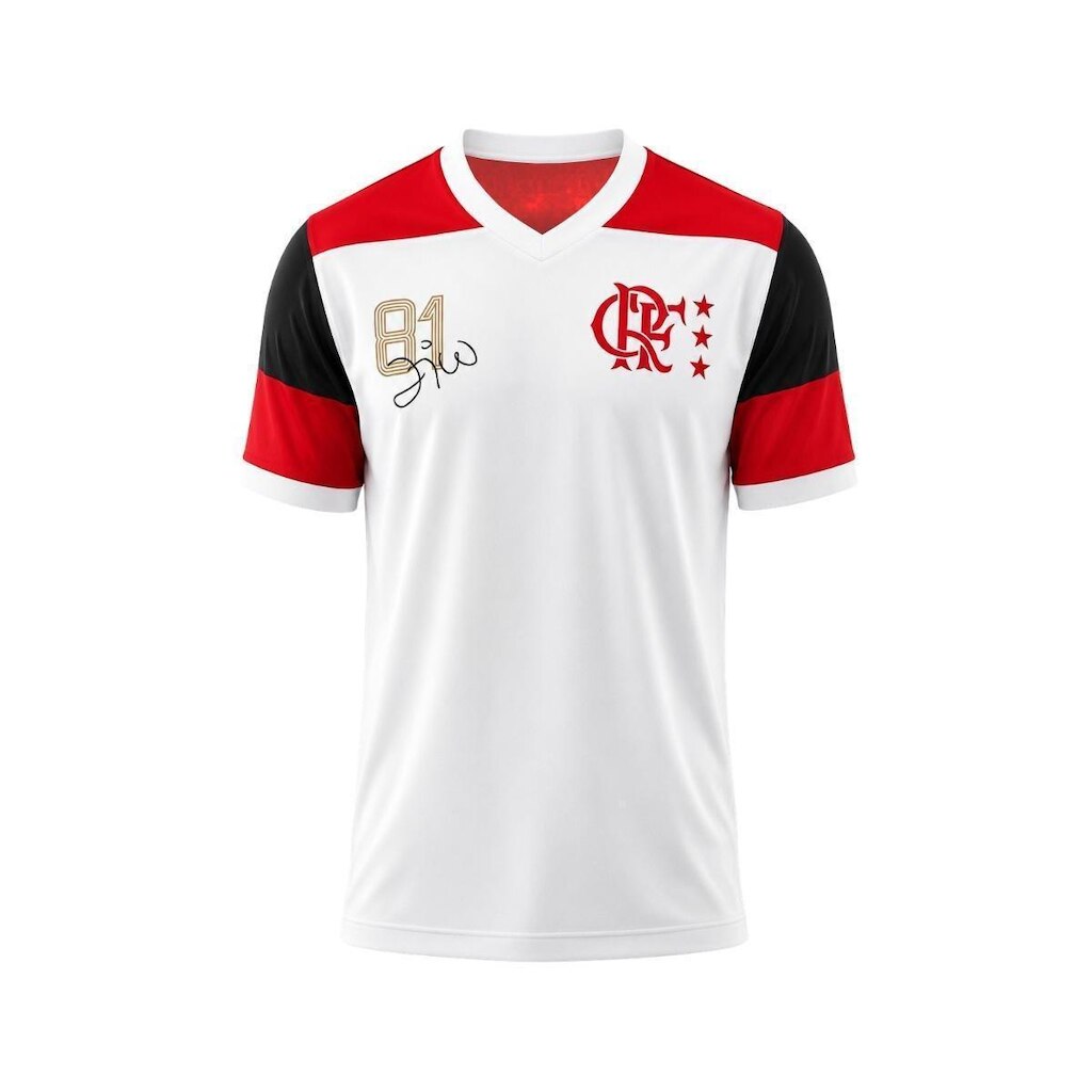 Camiseta infantil Flamengo Zico "10" Premium